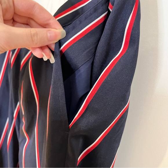 Ralph Lauren navy blue and red pinstriped - Picture 4 of 4